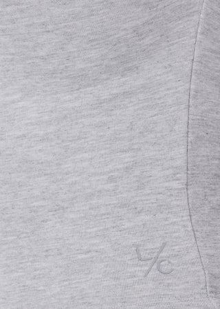 LC All-Around Lounge Cap Sleeve Top Grey Marl