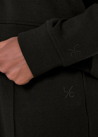 LC All-Around Lounge Collar Sweater Black