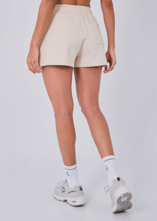 LC All-Around Lounge Pintuck Short Oatmeal Heather