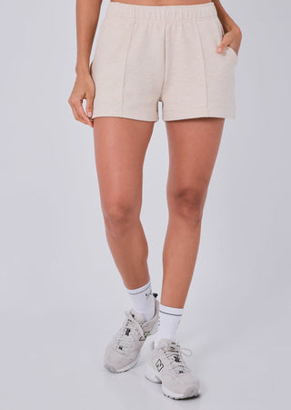 LC All-Around Lounge Pintuck Short Oatmeal Heather