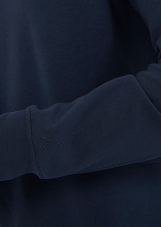 LC Crew Neck Sweat Shirt Mens All Around Lounge Crew Neck Sweatshirt Dark Navy