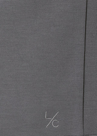 Women's Short Sleeve Dress Pebble Grey