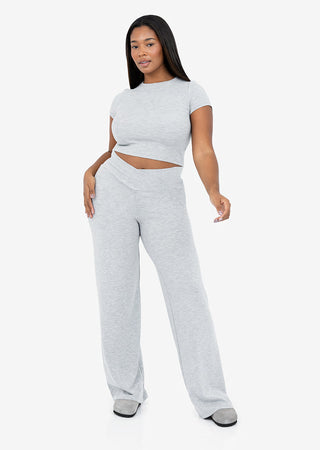 Women's Tee Grey Marl