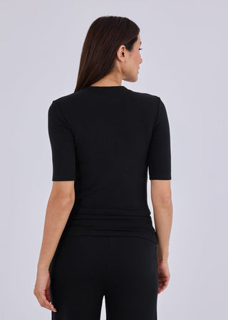 LC Half Sleeve Tee Women's Half Sleeve Tee Black