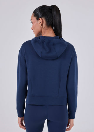 LC Hoody Women's Zip Up Hoodie Dark Navy