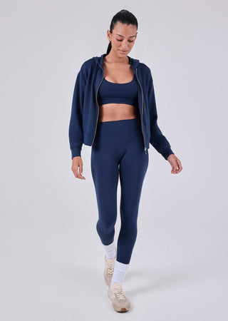 LC Hoody Women's Zip Up Hoodie Dark Navy