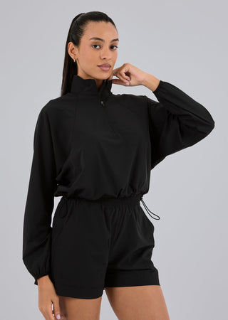 LC Jacket Womens Agility Half Zip Jacket Black