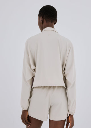 LC Jacket Womens Agility Half Zip Jacket Stone