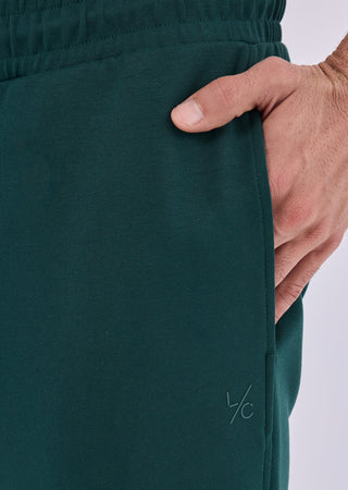 LC Joggers Men's Straight Leg Pants Deep Teal