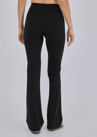 LC Kick Flare Short All Day Kick Flare Legging Black (Regular)