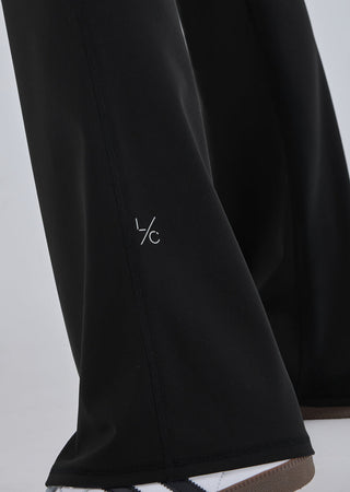 LC Kick Flare Short All Day Kick Flare Legging Black (Regular)