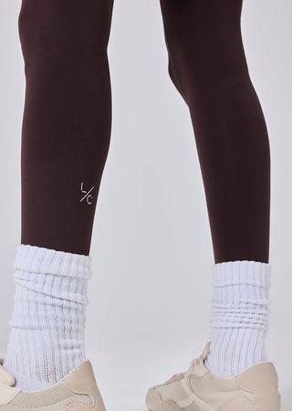LC Legging Women's Flexluxe Legging Full Length Dark Cocoa