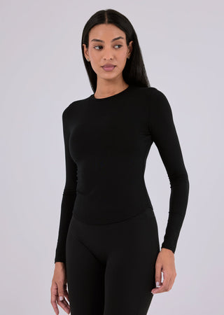 LC Long Sleeve Top Women’s Aloe Long Sleeve Top Black
