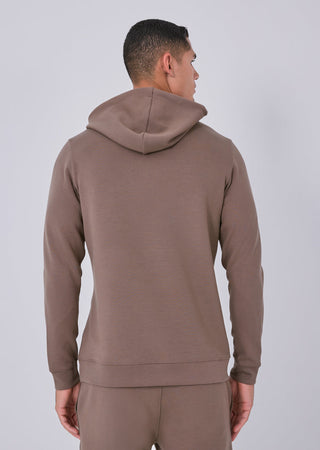 LC Mens All Around Lounge Hoodie Walnut
