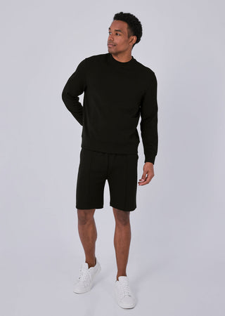 LC Mens All Around Lounge Sweat Shorts Black