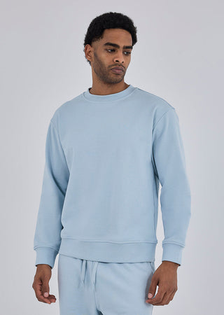 Unisex Oversized Sweater Blue Mist