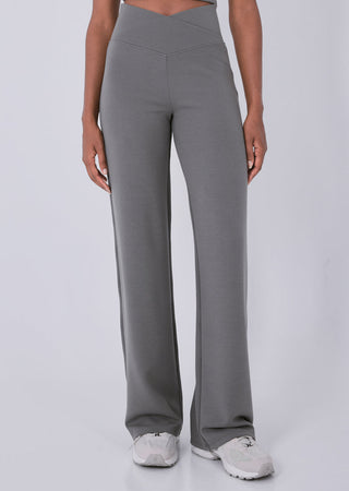 Women's Straight Leg Pants Pebble Grey