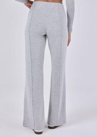 LC Pant Effortless Wide Leg Pant Grey Marl