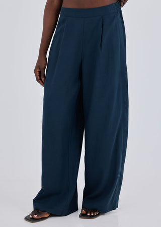 Women's Relaxed Pants Dark Navy