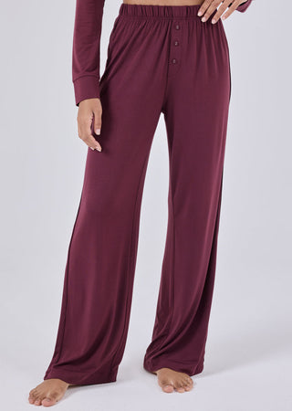 Women's Pant Dark Burgundy