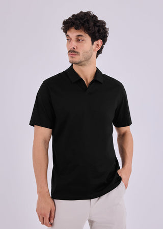 LC Polo Men's Open Polo Black