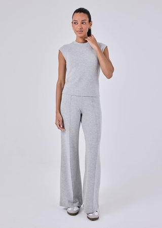 LC Raglan Tee Effortless Raglan Tee Grey Marl