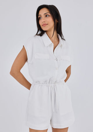 Women's Romper Ivory
