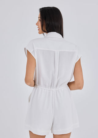 Women's Romper Ivory