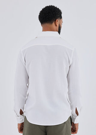 Men's Shirt Long Sleeve Ivory