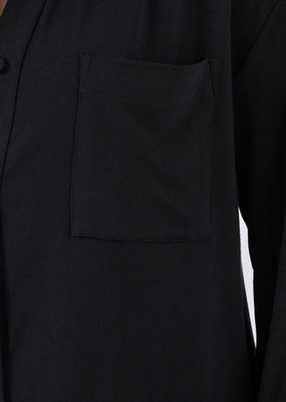 LC Shirt Women's Sleep Shirt Black