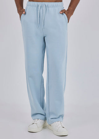 Unisex Oversized Sweat Pants Blue Mist