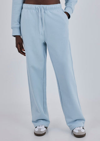 Unisex Oversized Sweat Pants Blue Mist