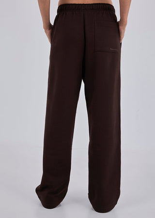 Unisex Oversized Sweat Pants Dark Cocoa