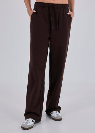 Unisex Oversized Sweat Pants Dark Cocoa
