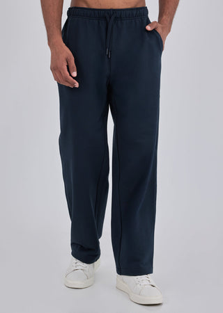 Unisex Oversized Sweat Pants Navy Pewter