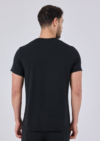 LC Tee Men's Sleep Top Black