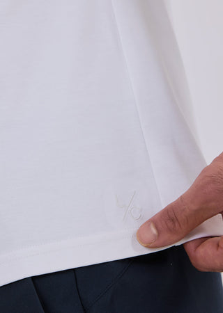 LC Tee Mens Mercerised Tee Ivory