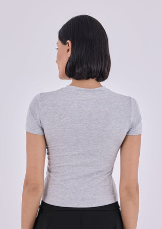 LC Tee Women's Classic Tee Grey Marl