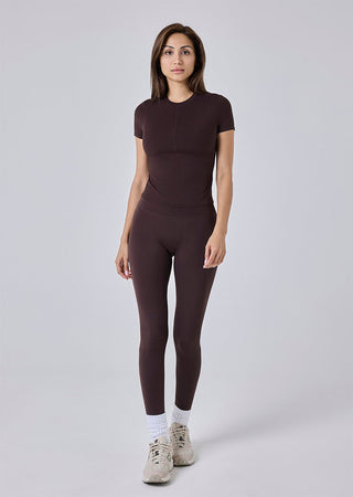 LC Tee Women Skin Touch Tee Dark Cocoa