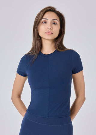 LC Tee Women Skin Touch Tee Dark Navy