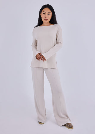 LC Women's Long Sleeve Top Bone