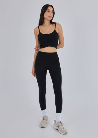 LC Wrapped Cami Women's Wrap Cami Top Black