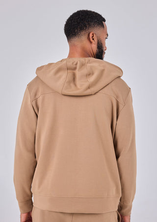 LC Zip Up Men's Zip Up Hoodie Camel
